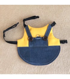 Yellow and denim blue...