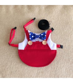 Cute gentleman style red...
