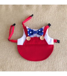 Cute gentleman style red...